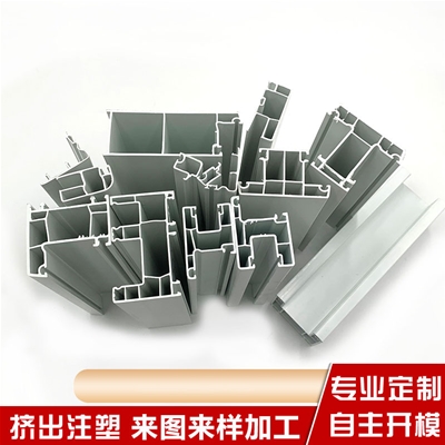 Door and window guide rail profiles