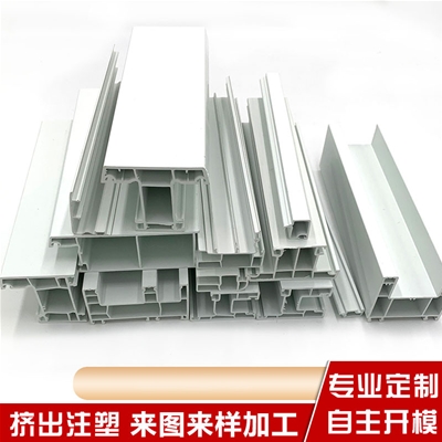 Door and window guide rail profiles